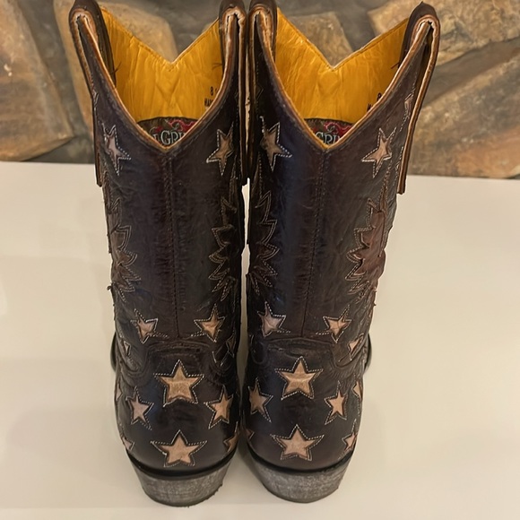 Old Gringo Eagle Inlay Star Boots NEW - Picture 4 of 12